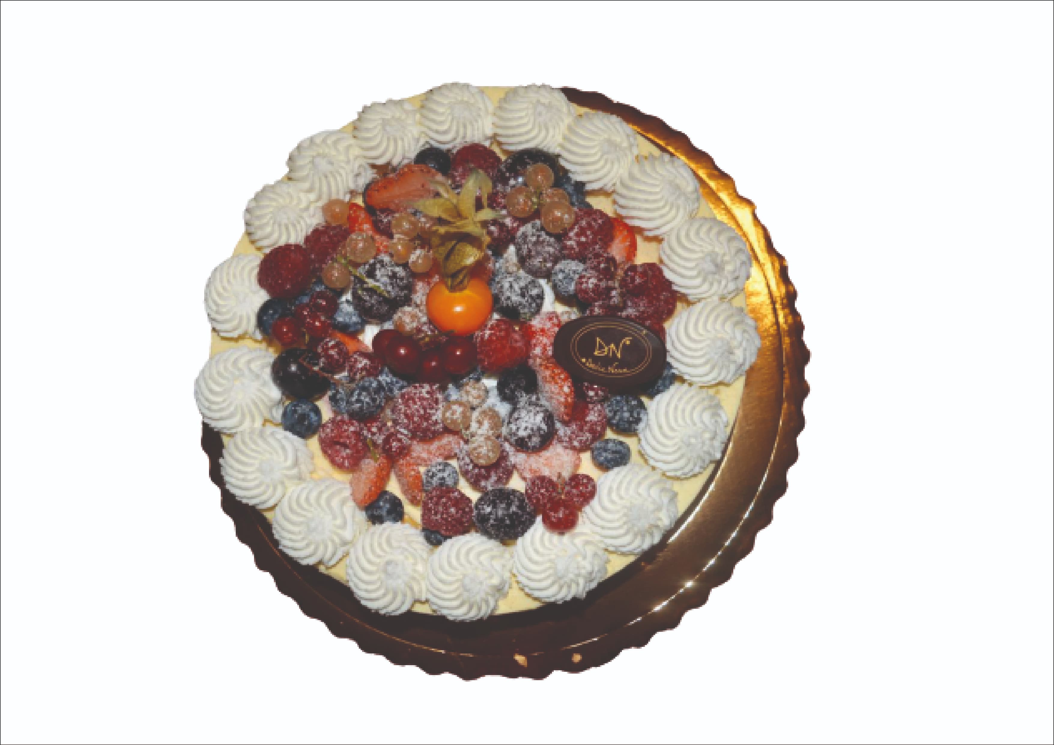 torta Charlotte ai frutti di bosco